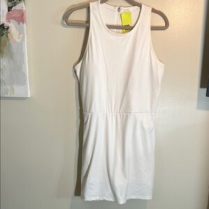 All in Motion NWT White Sleeveless Jumpsuit Size XL